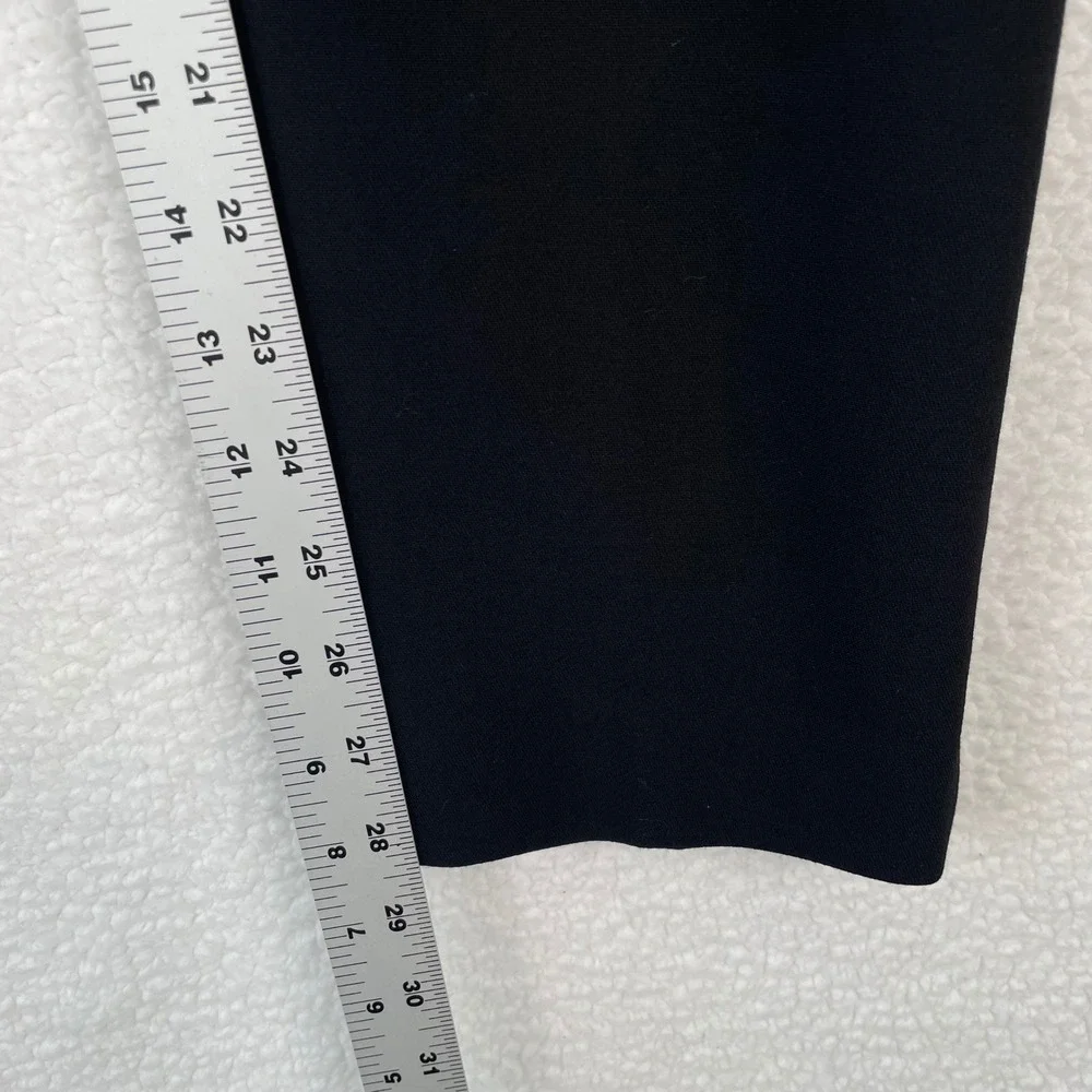 LOFT Curvy Slim Black Trousers Dress Pants Women Size 6 Professional Career